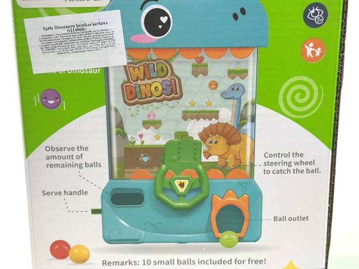 Launching And Receiving Dinosaur Ball Catcher