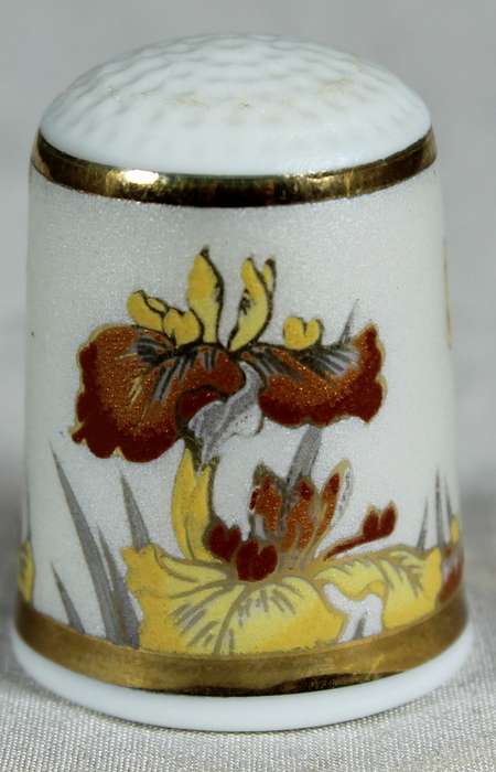 Bone China thimble - Chokin Kiyomasa Japan