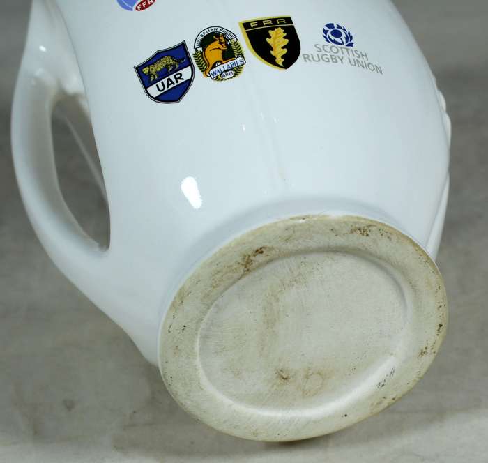 RWC rugby ball tankard