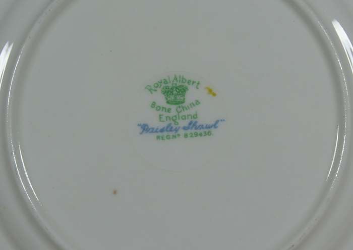 Royal Albert - Paisley Shawl - Side plate