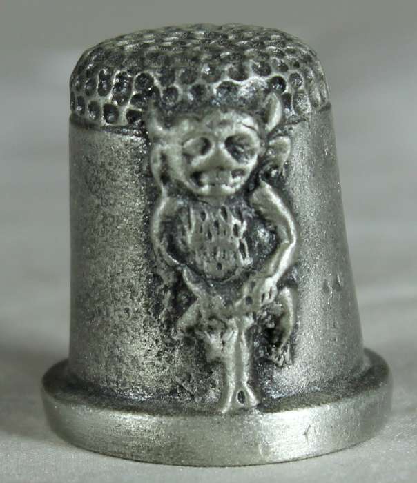 Metal thimble - Lincoln Cathedral