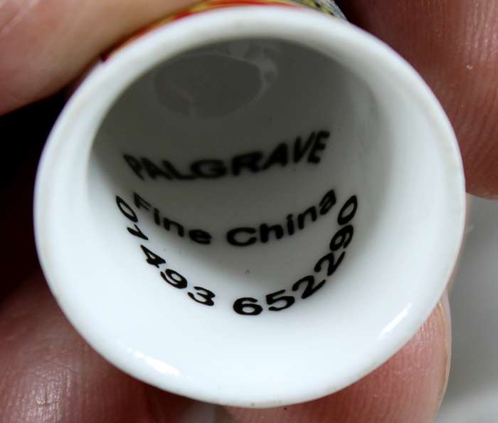 Advertising thimble - the league of Ovaltineys - Palgrave