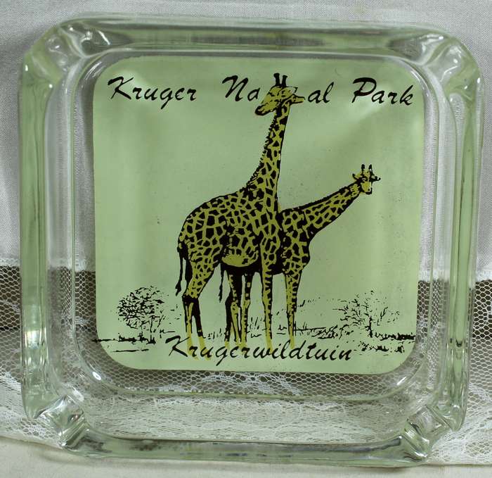 Kruger national park - Glass ashtray