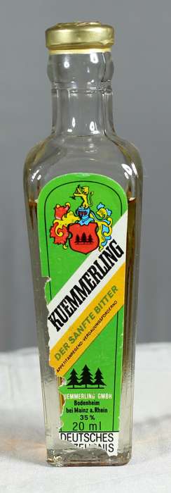 Mini liquor bottle - Kuemmerling Bitter