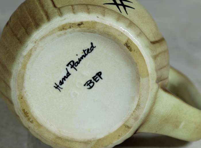 BEP hand painted tankard