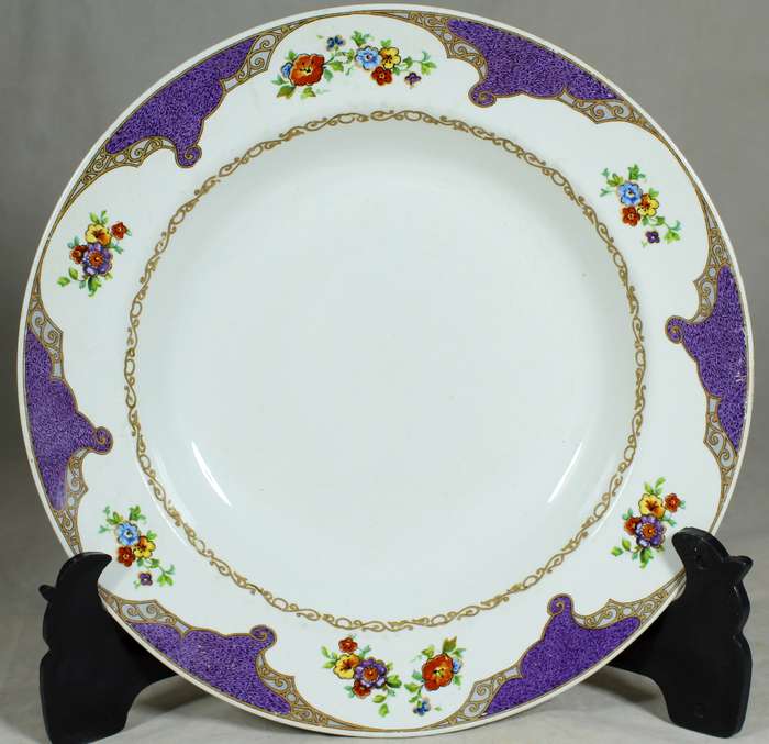 Burleigh Ware - Pair of soup plates
