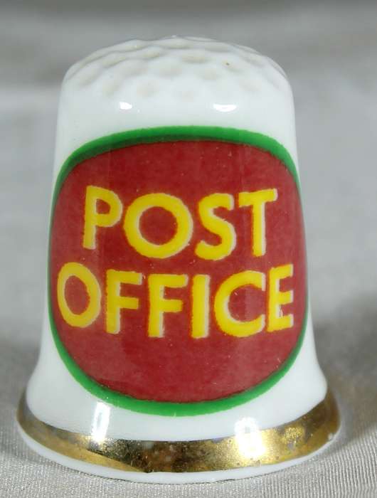 Advertising thimble - Post Office