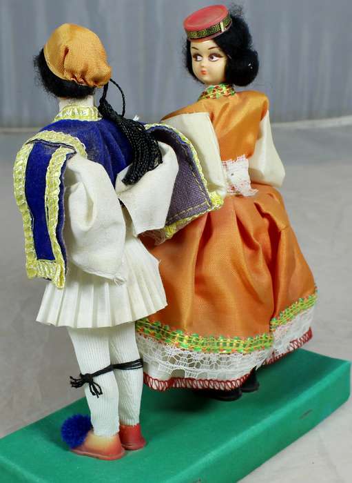 Doll set in traditional clothes
