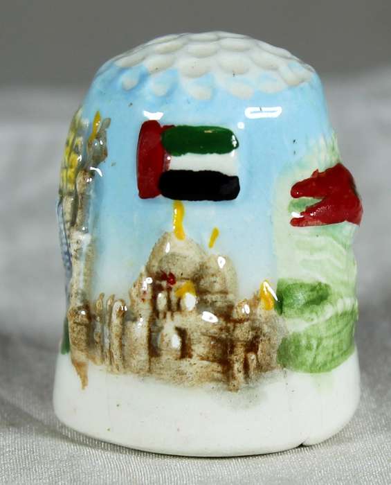 3D ceramic thimble - Abu Dhabi