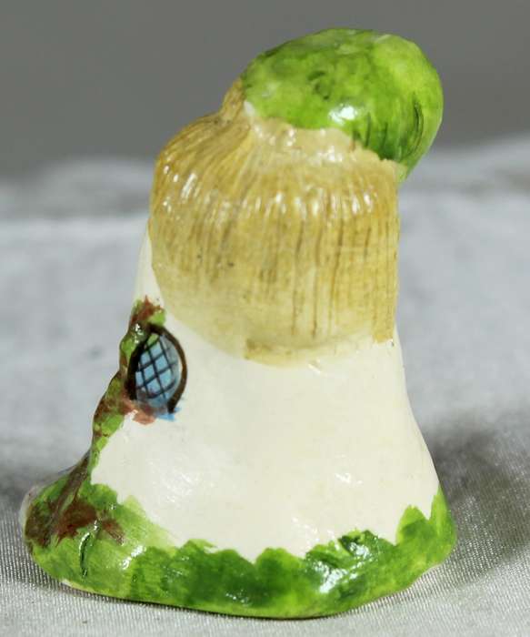 3D ceramic thimble - fairy house