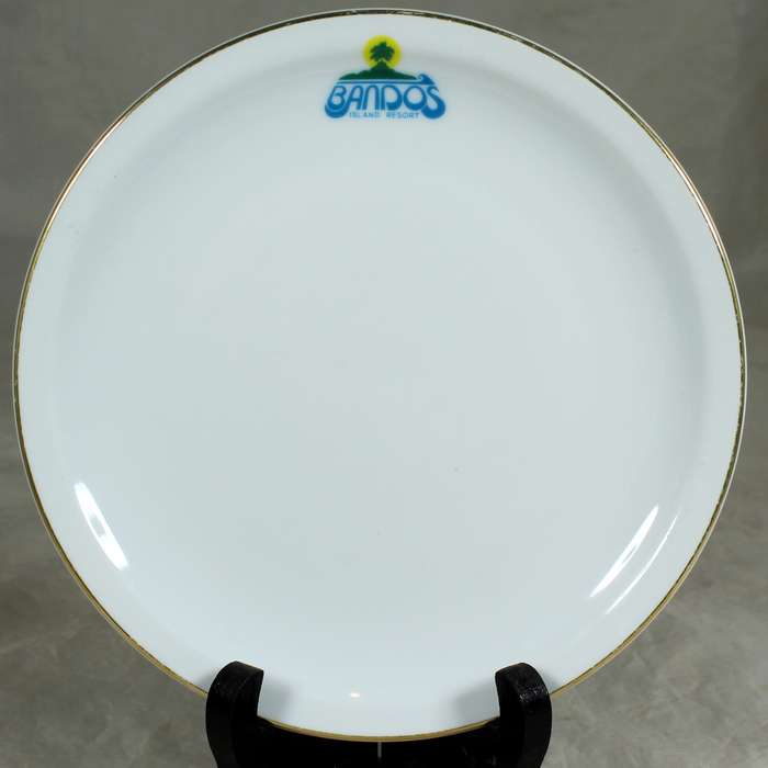 Lanka porcelain - Bandos resort - side plate