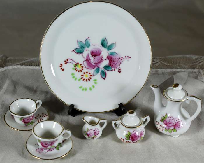 Miniature tea set - Japanese