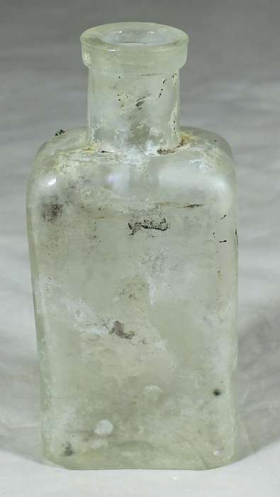 Vintage glass bottle