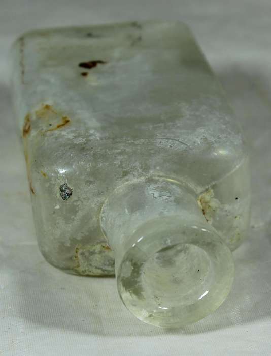 Vintage glass bottle