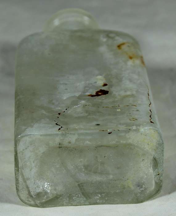 Vintage glass bottle