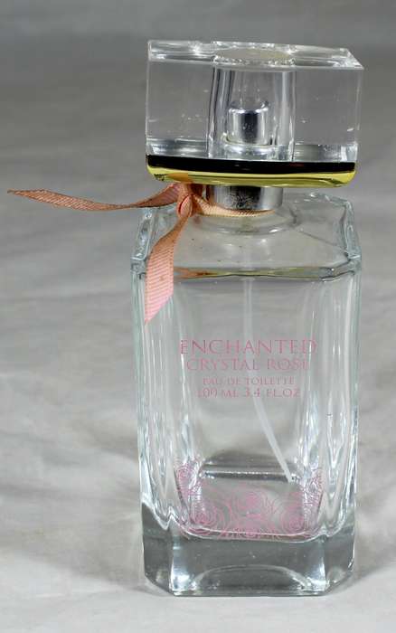 Perfume bottle - Enchanted crystal rose