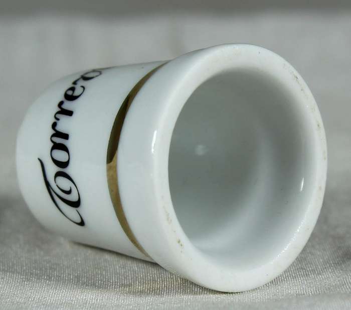 Bone China thimble - Torrevieja