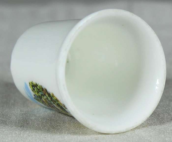 Bone China thimble - Brighstone I.W