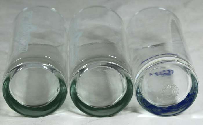 Pair of Sour Monkey glasses with on Oreo glass