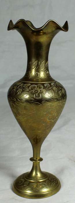 Brass vase