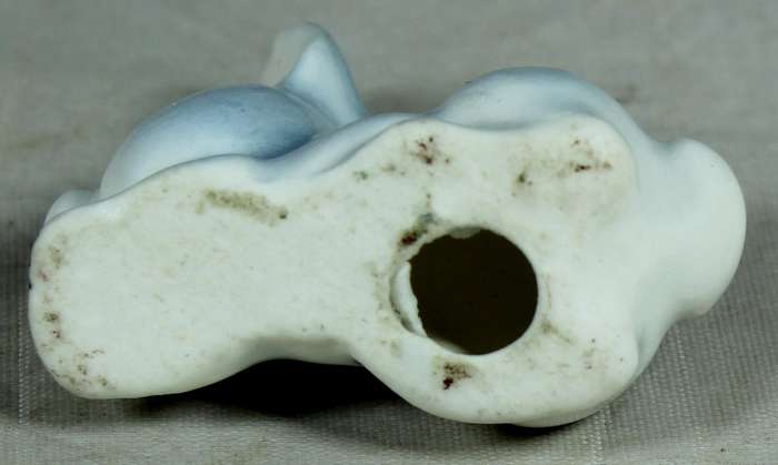 Miniature blue & white rabbit