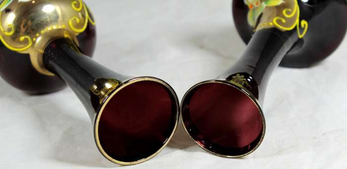 Pair of Venetian vases