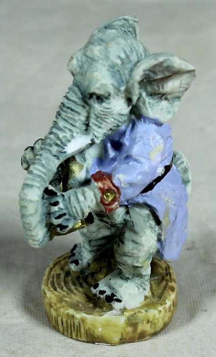 Miniature circus elephant