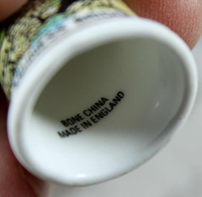 Bone China thimble - Ashness bridge
