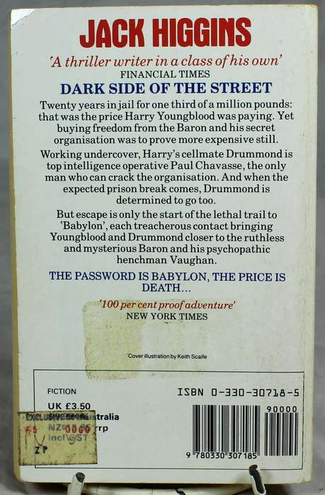 Jack Higgins - Dark side of the street