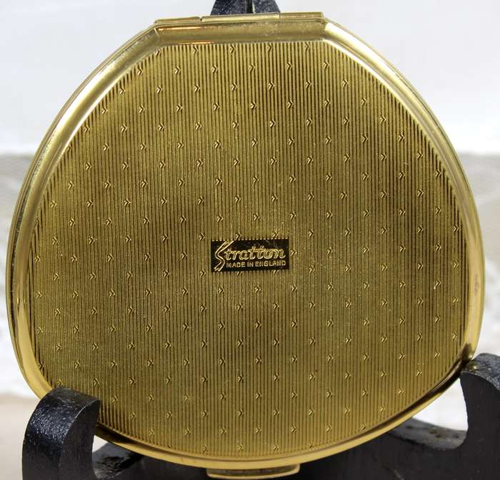 Gold & blue - Stratton compact