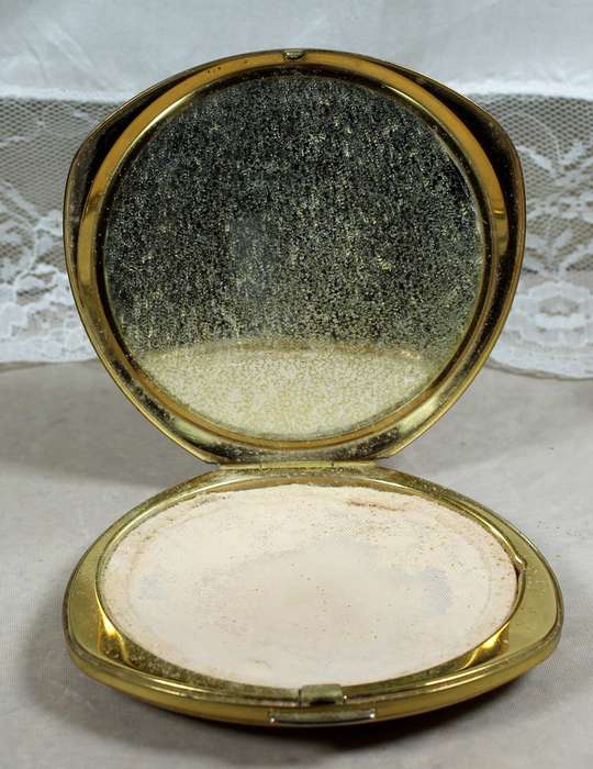 Gold & blue - Stratton compact