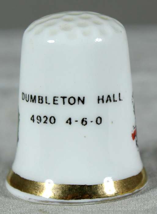 Bone China thimble - West Somerset Railway no.9