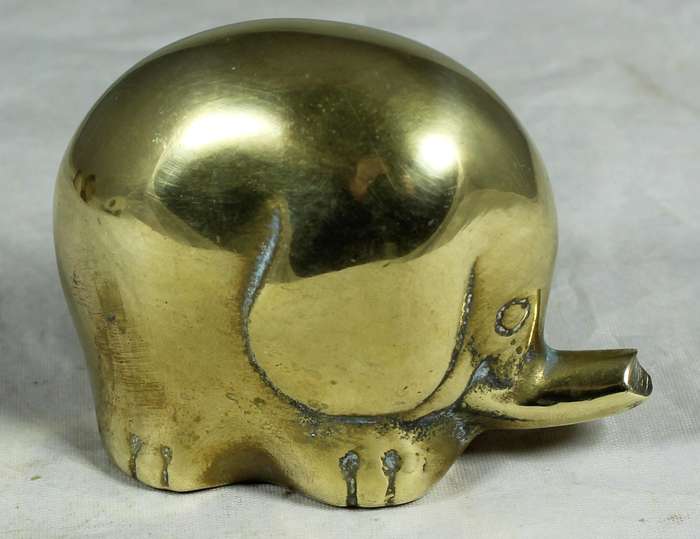 Brass elephant