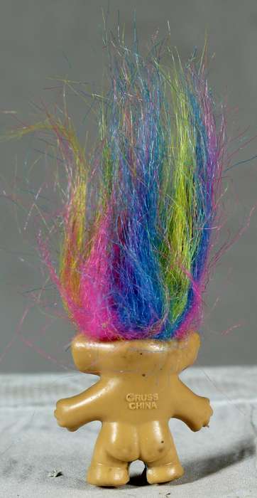 Small Russ troll with multi-color hair