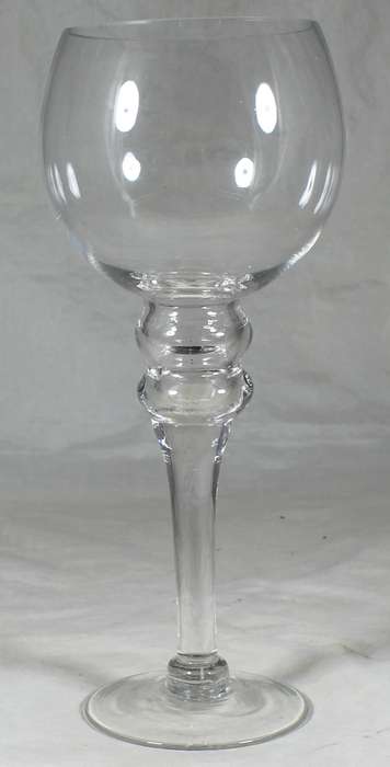 Large long stem glass