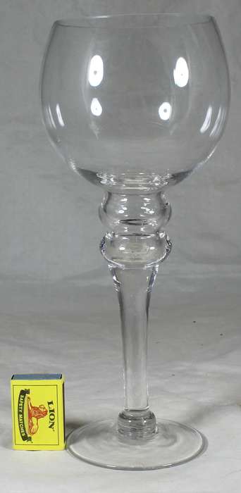Large long stem glass