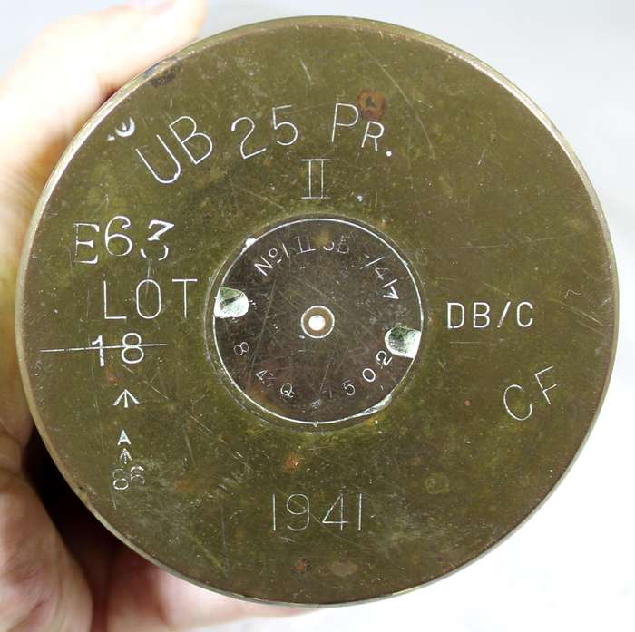 25pr cannon shell 1941