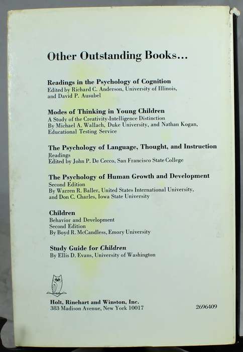 David P Ausubel - Educational Psychology - A cognitive view