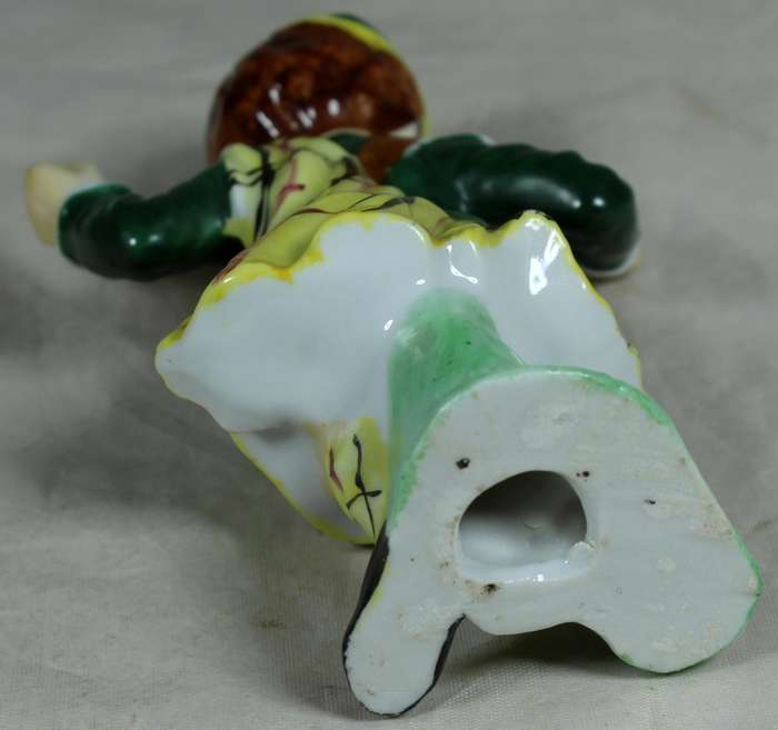 Ceramic Scottish boy dancing