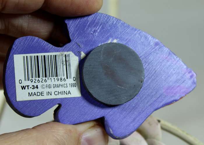 Fridge Magnet - Purple fish