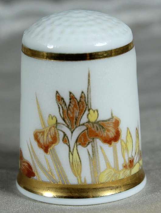 Bone China thimble - Chokin Kiyomasa Japan
