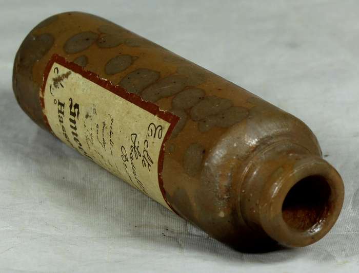 Smeets Hasselt pottery bottle