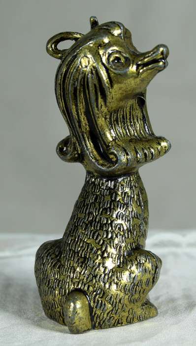 MOD BEP ( Italy) brass plated poodle