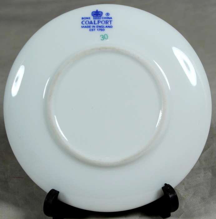 Coalport mini plate of halfway house by William Shayer