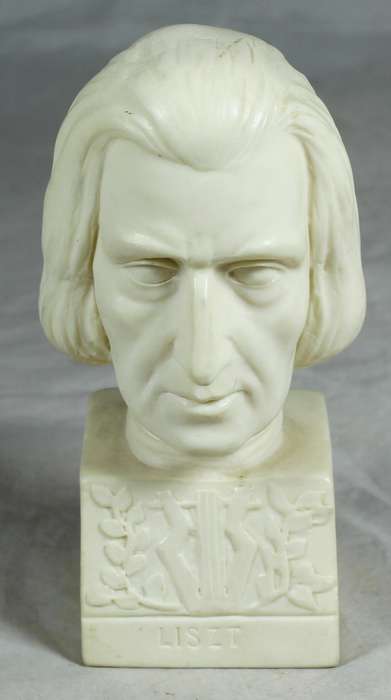 Resin cast - made in Italy - Liszt bust