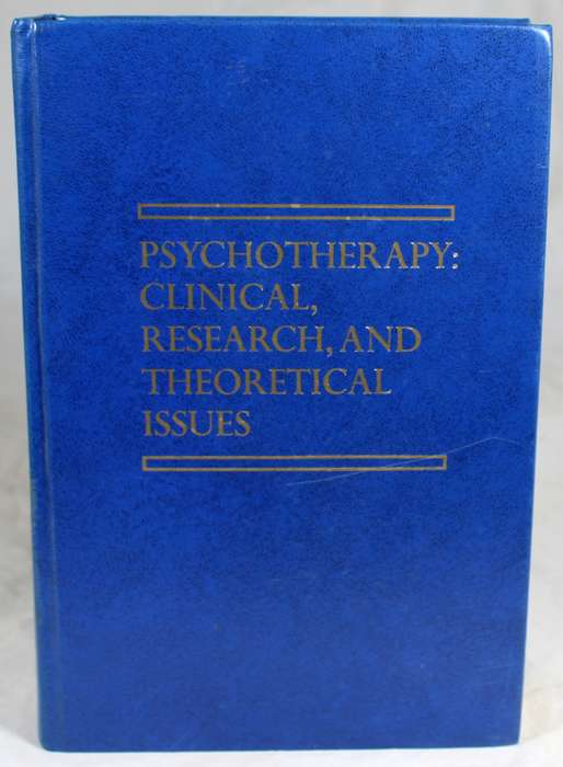 Psychotherapy : Clinical research and theoretical issues - H Strupp