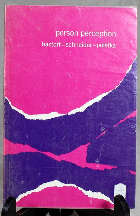 Person perception - Hastorf/Schneider