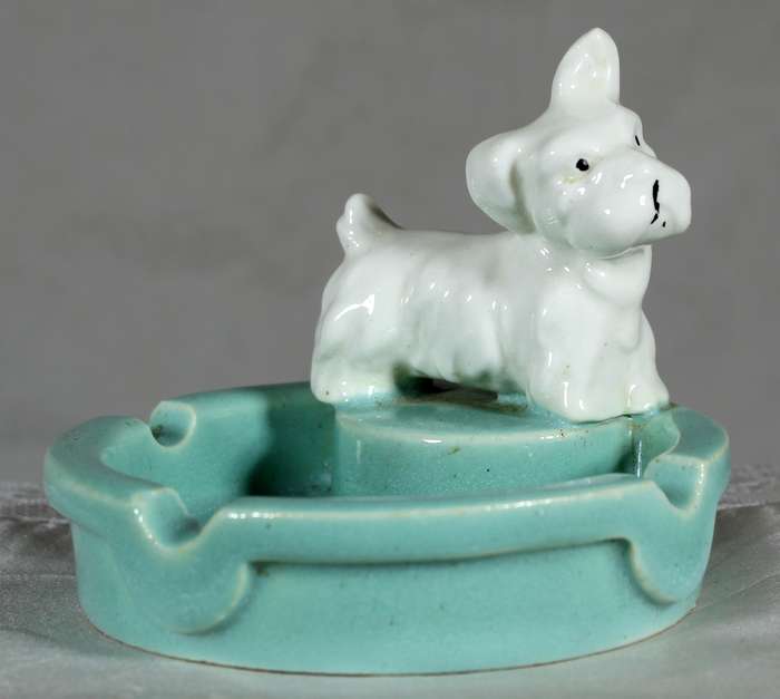 Scottie on ashtray