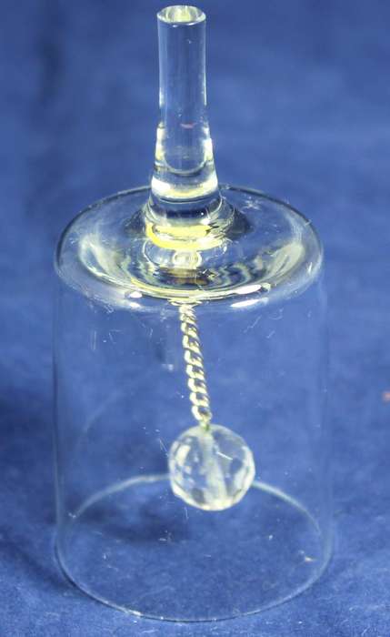 Small glass bell