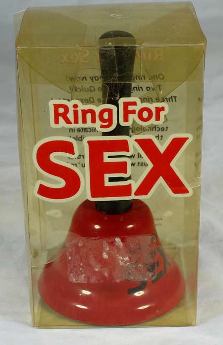 Ring for sex - metal bell